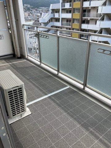 ルネシティ新在家南町２ＤＫのバルコニー