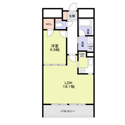 船場ミッドキューブの間取り