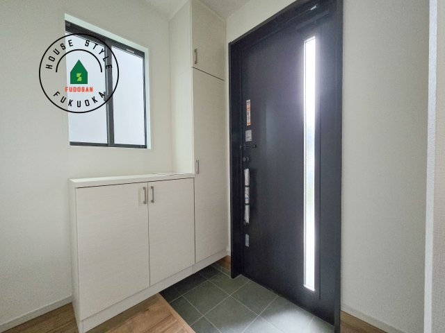 春日市須玖南6丁目第2-2棟(1号棟)の防犯設備|二重ロックでしっかり防犯対策ができます。