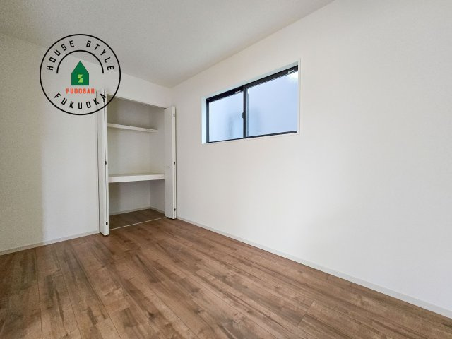 春日市須玖南6丁目第2-2棟(1号棟)の和室|将来的に、琉球畳を引きまして和室風にすることも可能です。