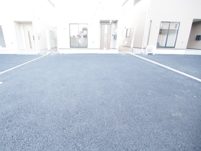 【駐車場】 | Cradle garden　二本松市竹田第４　２号棟