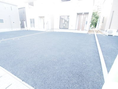 【駐車場】 | Cradle garden　二本松市竹田第４　２号棟