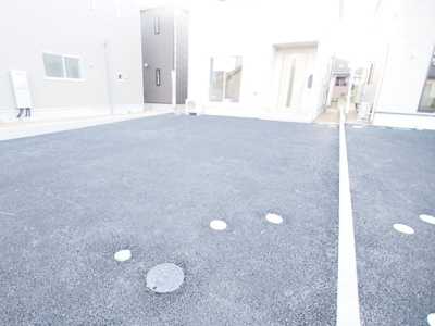 【駐車場】 | Cradle garden　二本松市竹田第４　３号棟