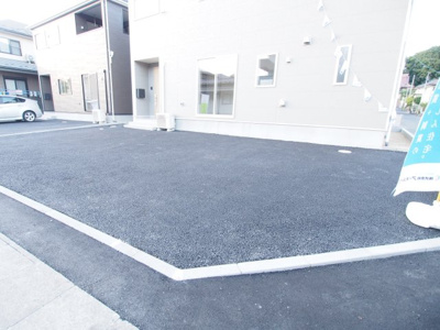 【駐車場】 | Cradle garden　二本松市竹田第４　４号棟
