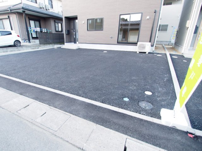 【駐車場】 | Cradle garden　二本松市竹田第４　５号棟