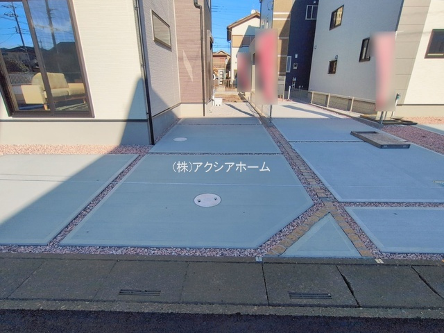 入間市久保稲荷3丁目・全4棟　新築一戸建　1号棟の駐車場|2026年1月13日撮影