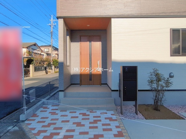 入間市久保稲荷3丁目・全4棟　新築一戸建　1号棟の玄関|2026年1月13日撮影