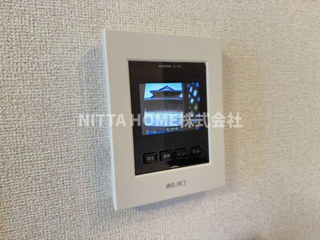 ナタリス　ウィータのセキュリティ|モニタ付きインターホン設置します○