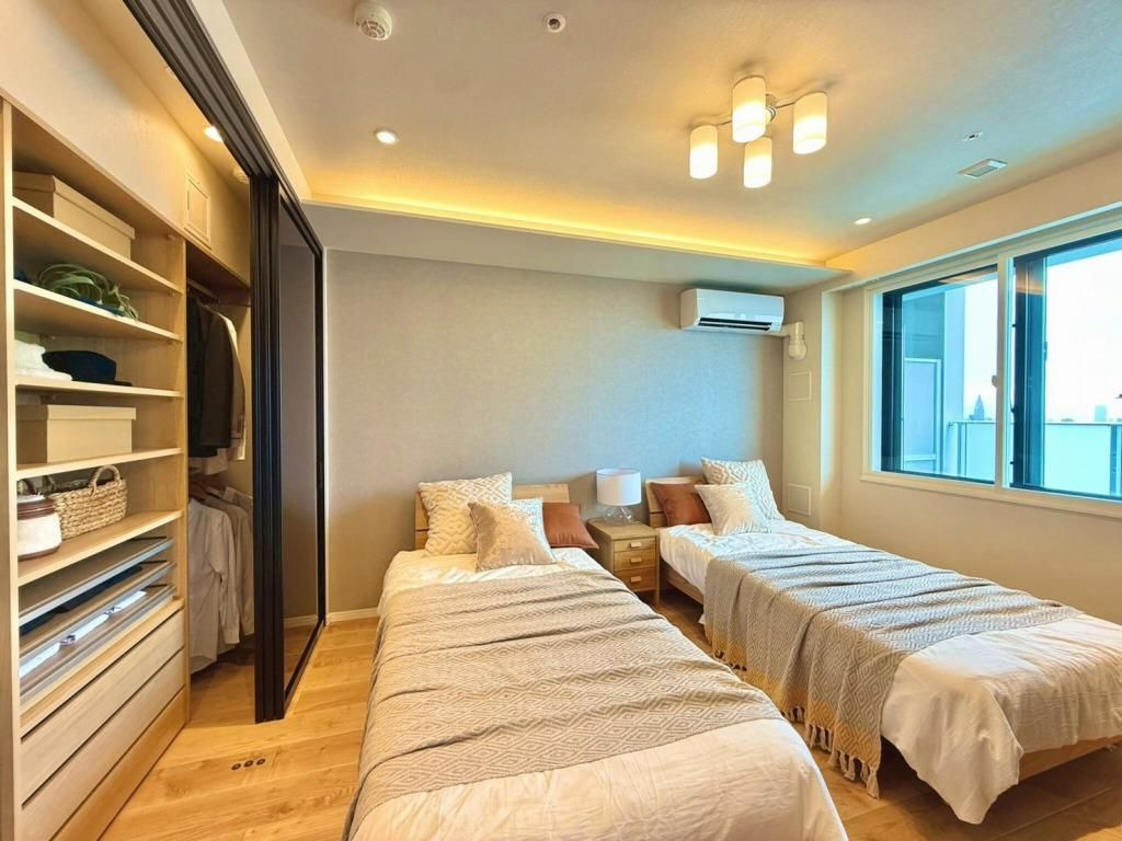 クロスエアタワーの洋室