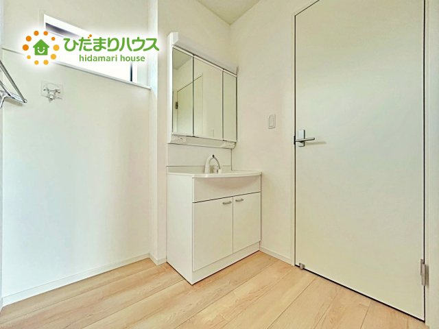 【独立洗面台】 | 笠間市大田町第3　新築戸建　3号棟 | シンプルで使い勝手の良い独立洗面台！