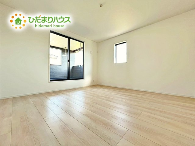 【寝室】 | 笠間市大田町第3　新築戸建　3号棟 | 大きなベッドを置いても余裕の広さの主寝室♪♪