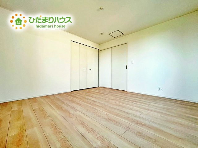 【寝室】 | 笠間市大田町第3　新築戸建　3号棟 | ゆとりのある主寝室！ご家族全員で寝れちゃいます(^^♪