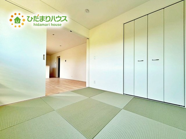 【和室】 | 笠間市大田町第3　新築戸建　3号棟 | 明るい日差しが差し込む大人のくつろぎ空間！