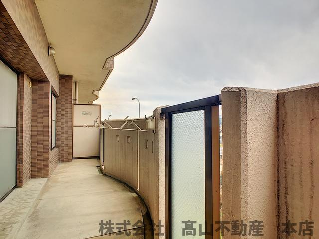 グレースコートのバルコニー