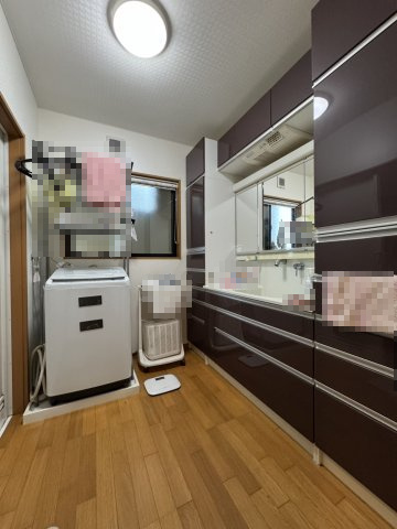 米子市下新印　中古住宅の脱衣所