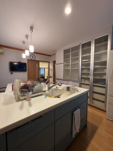 米子市下新印　中古住宅のキッチン