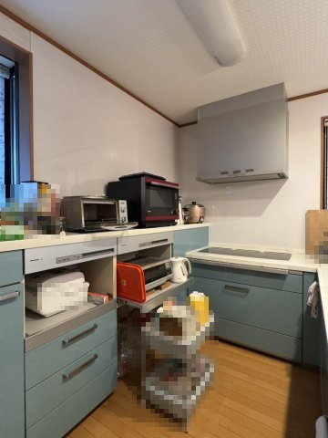 米子市下新印　中古住宅のキッチン