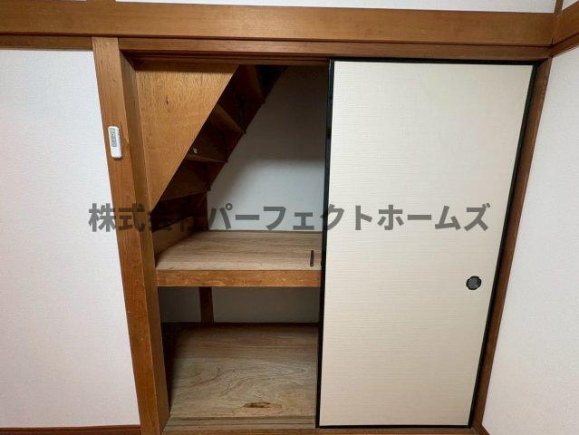 岡東町戸建　賃貸の収納|大きなものも収納できそうです