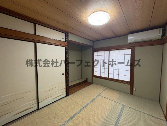 岡東町戸建　賃貸の和室|い草の香りが落ち着く素敵な和室です