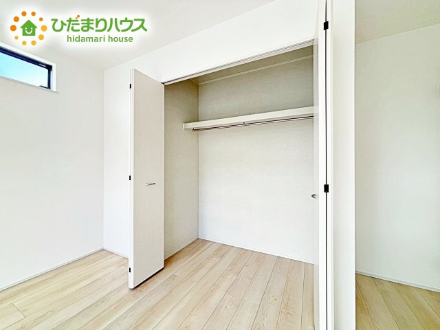【収納】 | 水戸市大塚町3期　新築戸建　A号棟 | クローゼットタイプの収納は荷物がどこにあるかすぐに見つかります！