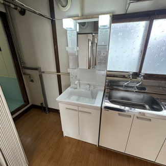 チセイハウスＡの洗面所