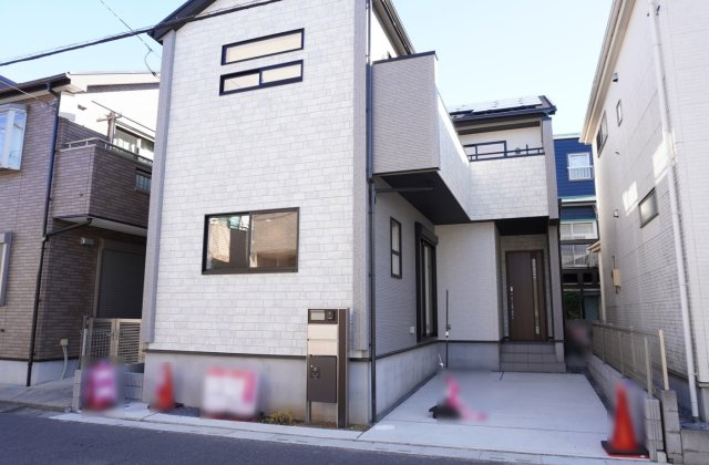 越谷市大字袋山 新築分譲住宅の外観