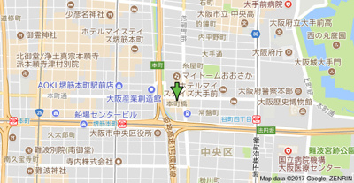 【地図】 | トウセン本町橋ビル