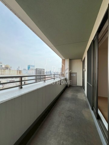 ポートヴィラ靭公園のバルコニー