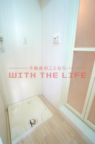 Benesta久留米（べネスタ久留米）【キャッシュバック対象物件】の洗面所|脱衣スペースもあります