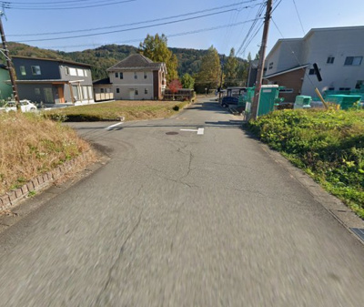【前面道路含む現地写真】 | 永平寺町けやき台　売土地