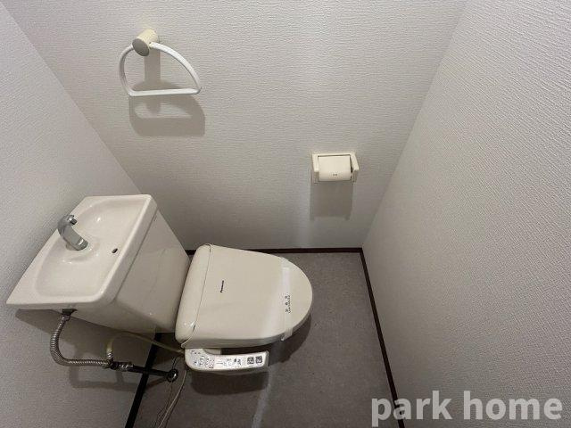 サンハイツ上町（１）のトイレ|清潔感のあるトイレです