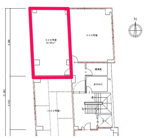 【間取り】 | 阪急東ビル