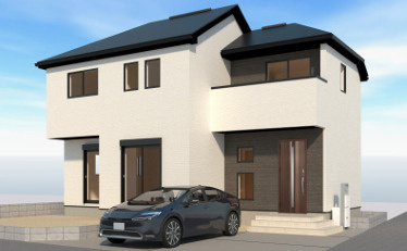 【仲介手数料無料】所沢市上新井３丁目　全１棟　所沢市の新築住宅は西武ハウジングの外観パース