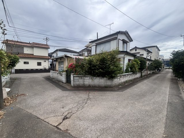 越谷市野島土地の外観