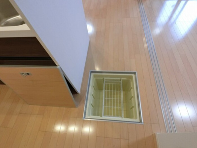 【キッチン】 | パルティール | キッチンに床下収納