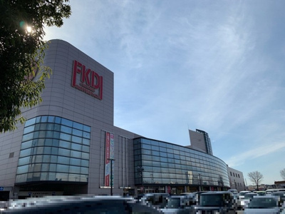 【外観パース】 | パルティール | 福田屋ＦＫＤショッピングプラザ（1012ｍ）