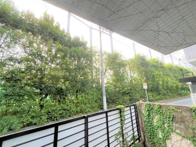 バルコニーからの眺望♪