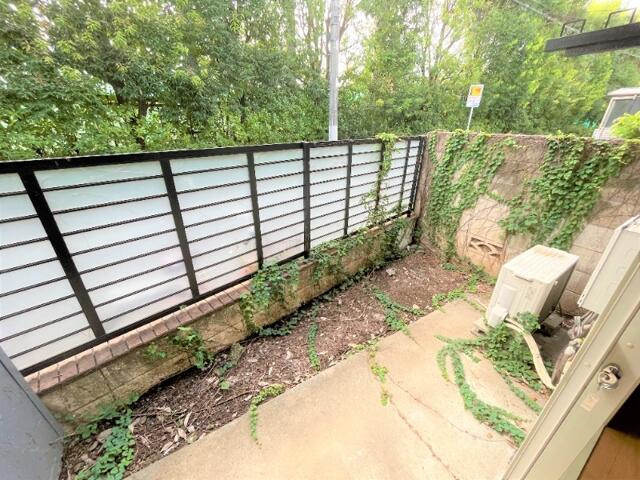 解放感のあるバルコニー♪