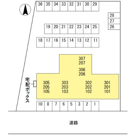 【区画図】 | ポワールガーデンⅡ