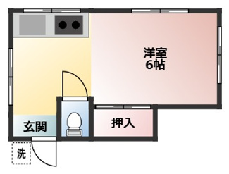 【間取り】 | かえで荘