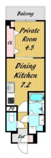 Gioia Nambaの間取り