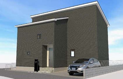 【仲介手数料無料】所沢三ケ島４丁目第１期全１棟　所沢市新築住宅は西武ハウジングの外観パース