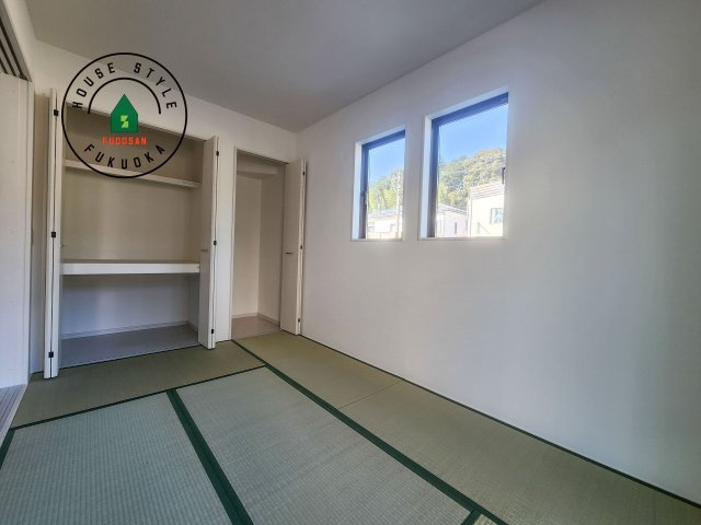 糟屋郡宇美町宇美東2丁目第6-2棟(1号棟)の和室|柔らかい畳が心地よい和室