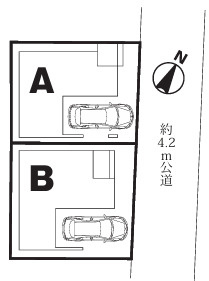 【仲介手数料無料】所沢弥生町第1期全２棟　B号棟　所沢新築住宅は西武ハウジングの区画図