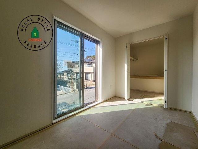 糟屋郡宇美町宇美東2丁目第6-2棟(2号棟)の和室|柔らかい畳が心地よい和室