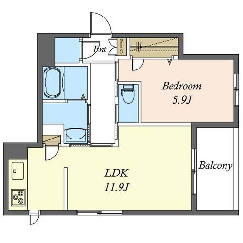 レーヴマニフィック小岩の間取り|オール電化住宅♪高遮音床SHAIDD55搭載♪