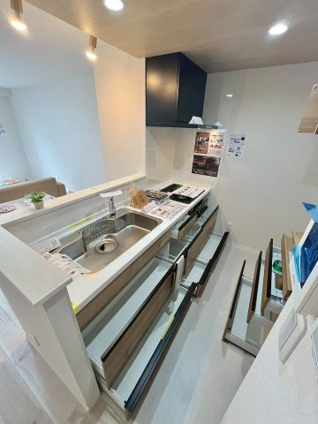 三井マンション手稲のキッチン|キッチン収納も充実です！