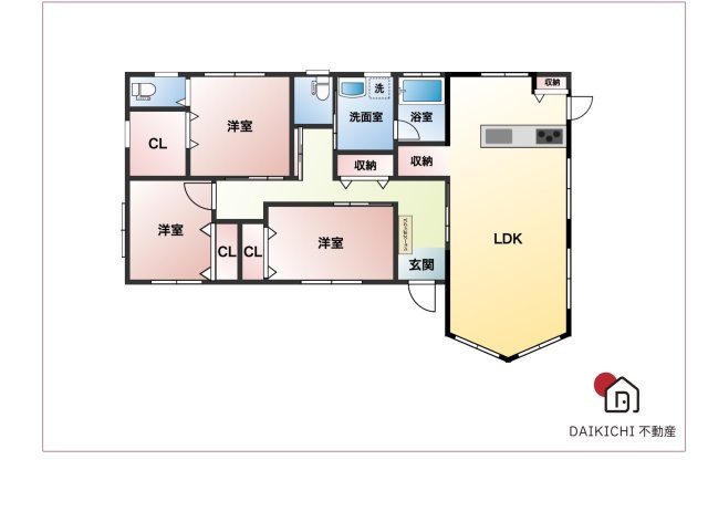 【間取り】 | 本庄市下仁手　中古戸建