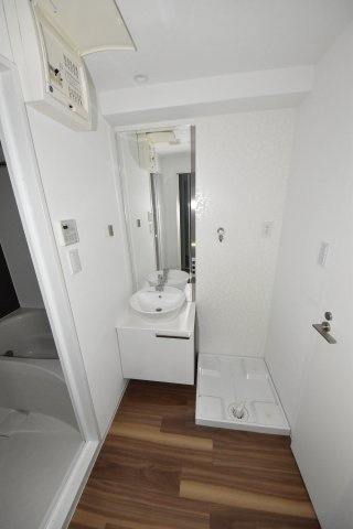 アイキューブ南船場の洗面所