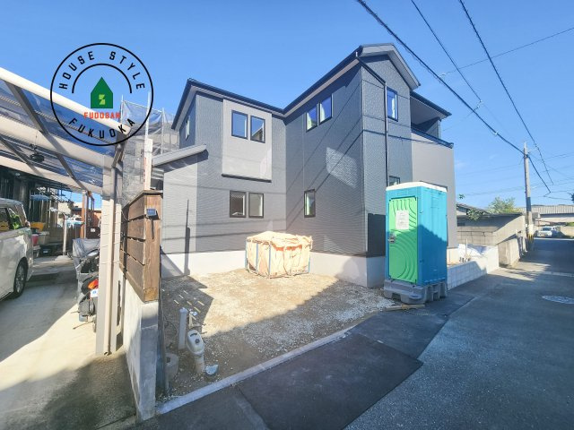 糸島市加布里4丁目第4-1棟(1号棟)の前面道路含む現地写真|見学の時間などお気軽にお問い合わせ下さい。